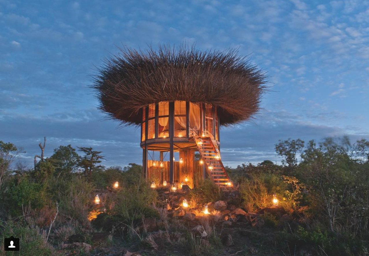 旷野中遗世独立，这家形似“鸟巢”的酒店是来自非洲的野性呼唤
