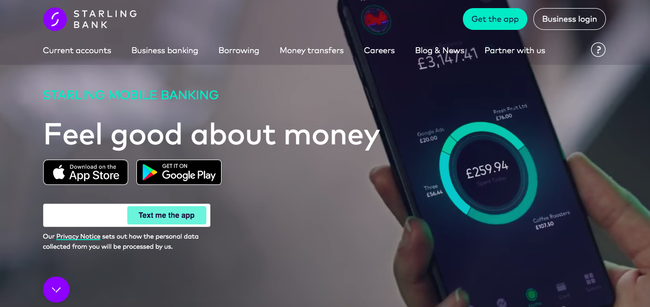 英国挑战者银行「Starling Bank」获7070万欧元新融资，向800名员工发放股权激励