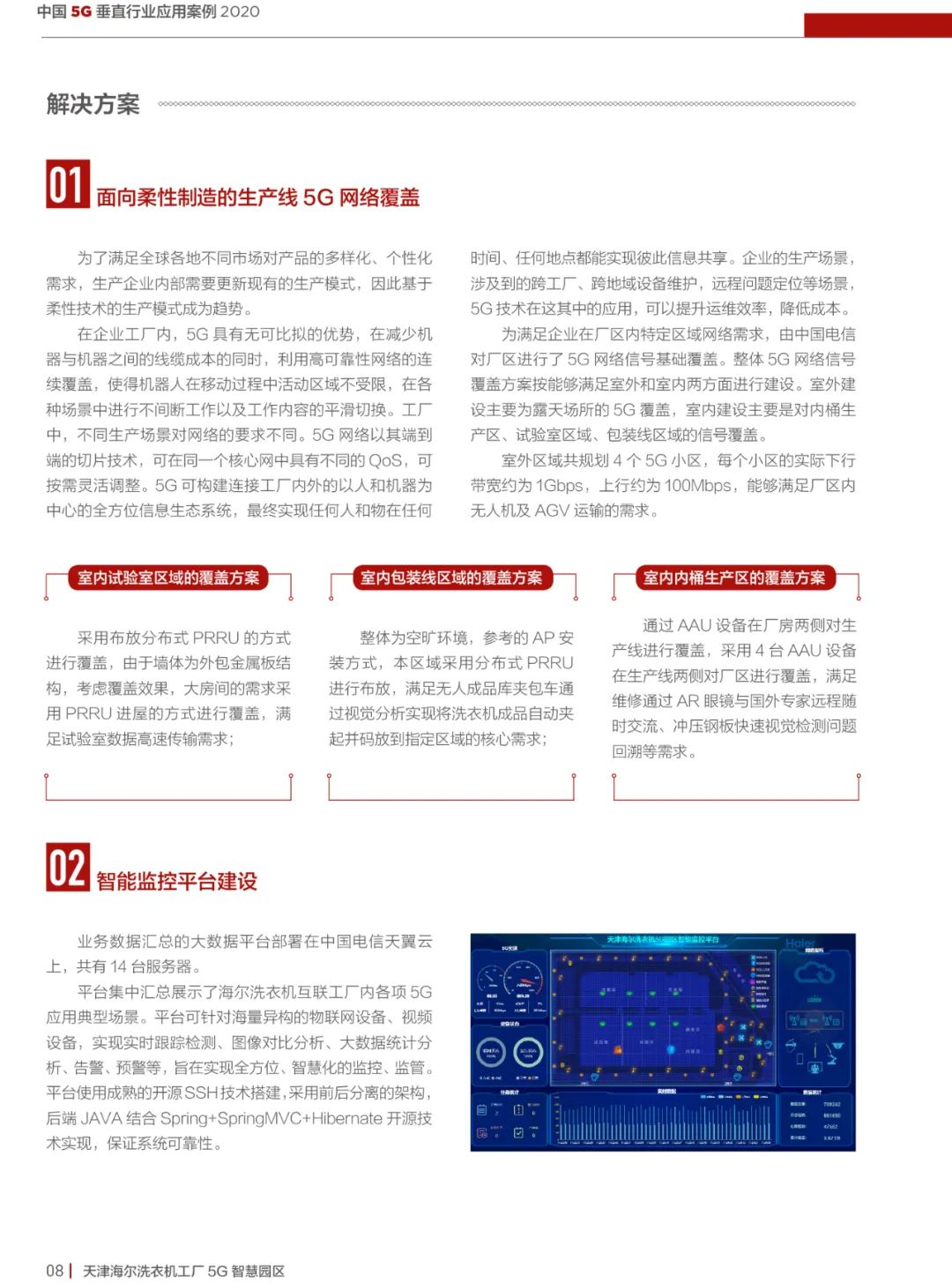 2020中国5G垂直行业应用案例