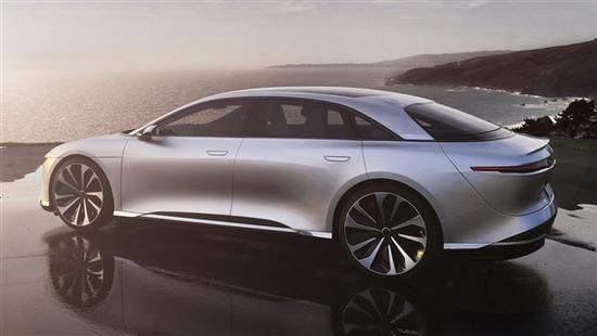 贾跃亭投资的Lucid Motors电动车官方图公布，续航超过600公里
