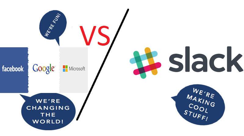 不输共享单车之战，谷歌、微软、Facebook 正亲自围猎 Slack