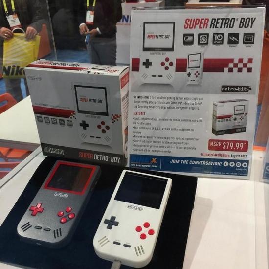 【CES 2017】有情怀的 Retro-bit 推出 GBA 复刻版游戏机，帮老玩家找回童年记忆