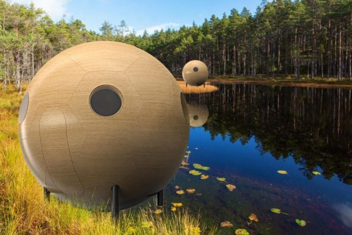 「前劳斯莱斯工程师设计出球形外观的吊舱，称可完美解决Z世代住房危机」8月21日