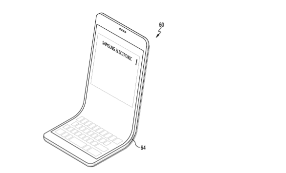三星最新专利曝光：一款可折叠的智能手机