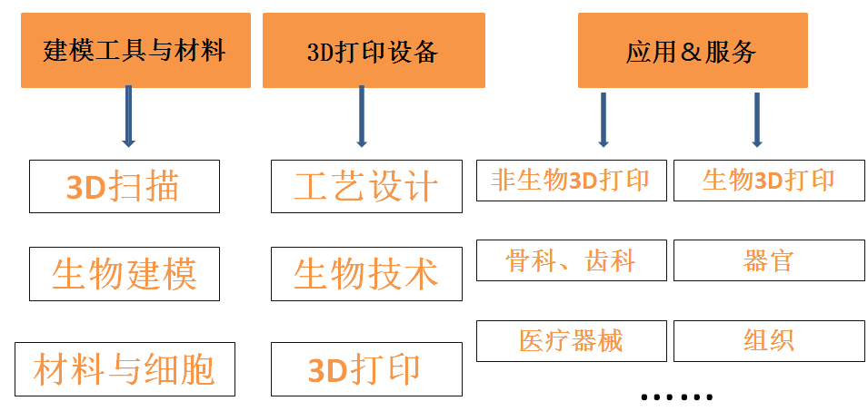 中国3D医疗打印行业图谱：拿到CFDA认证企业偏少，骨科、齿科、术前规划占比最多