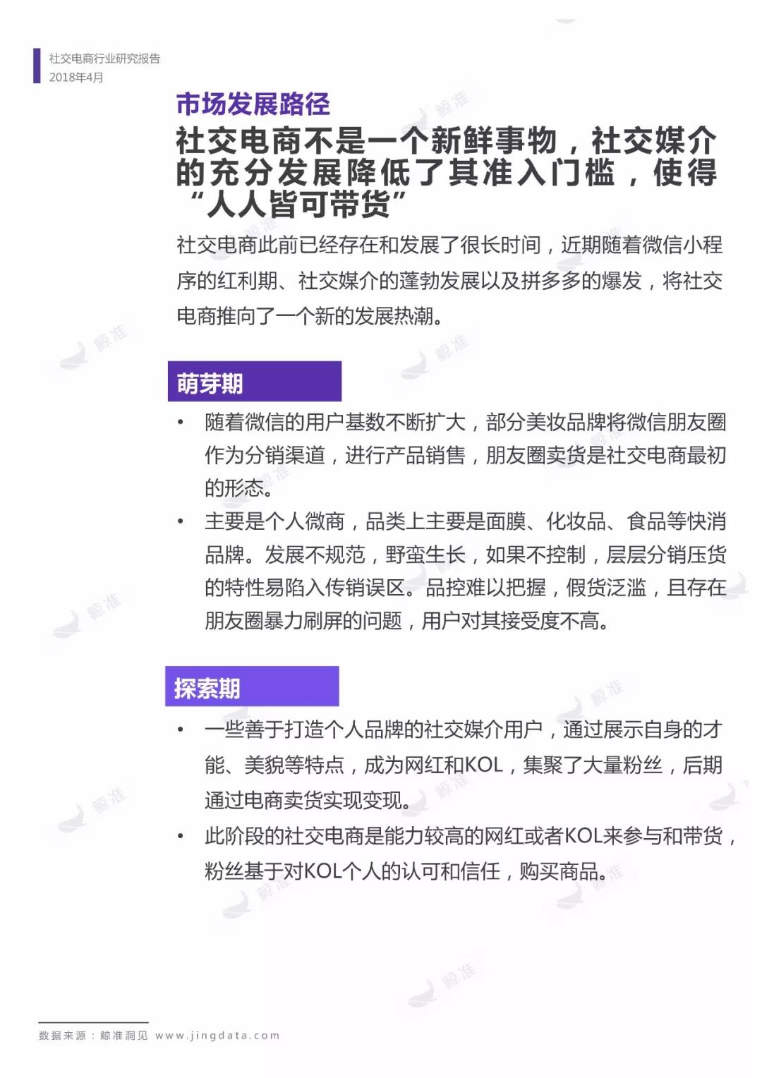 社交电商行业研究报告：拼团、分销、社群之上，人人皆可“带货”