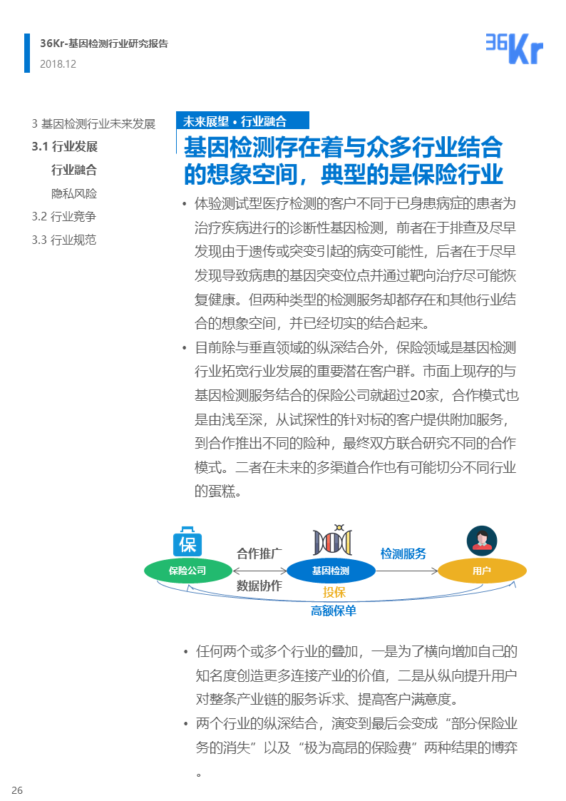 36氪研究 | 基因检测行业研究报告