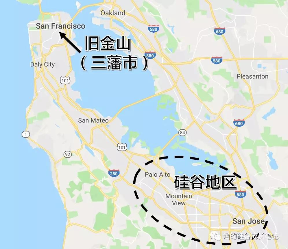 释义:硅谷码农每年会去旧金山市中心5次.