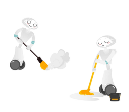 符合家庭使用习惯，能扫能拖势成扫地机器人标配