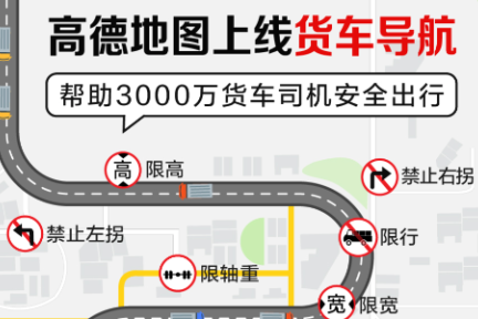 高德地图上线货车导航 可以智能避开限高限行路段 同时会匹配合适路线 详细解读 最新资讯 热点事件 36氪