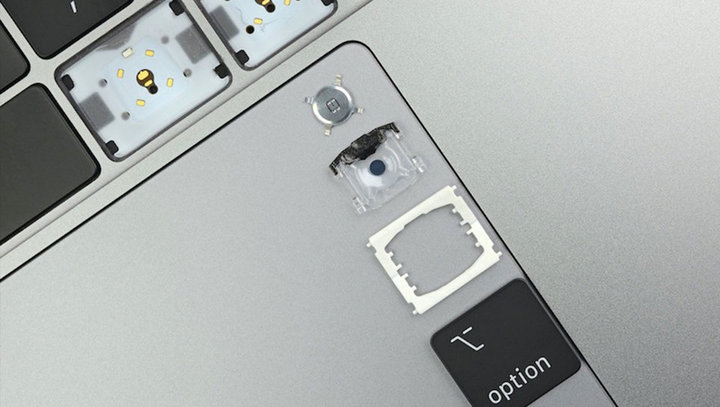 MacBook Pro 第三代蝶式键盘引入硅胶薄膜 噪音可解决