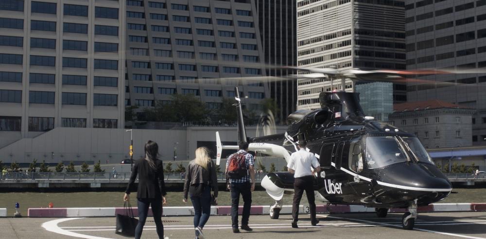 最前线丨Uber在纽约开放直升机送机服务，十分钟200美元，敢坐吗？