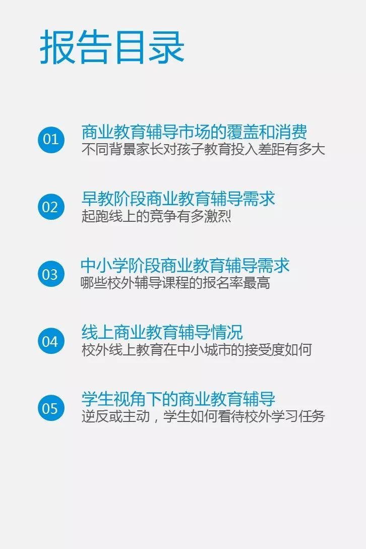 一场关乎未来的消费升级：中国商业教育辅导市场消费力报告