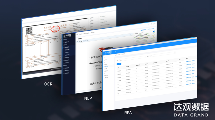 专注 NLP+RPA+OCR，「达观数据」发布新产品“智能文本 RPA ”
