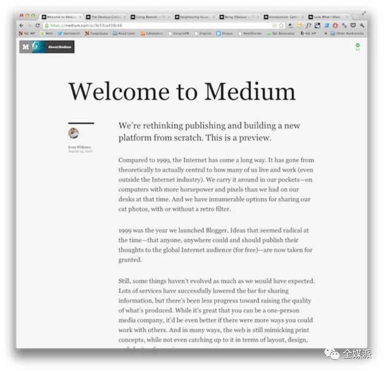 起底Medium五年发展史：长内容“理想高地”，商业化曲折碰壁