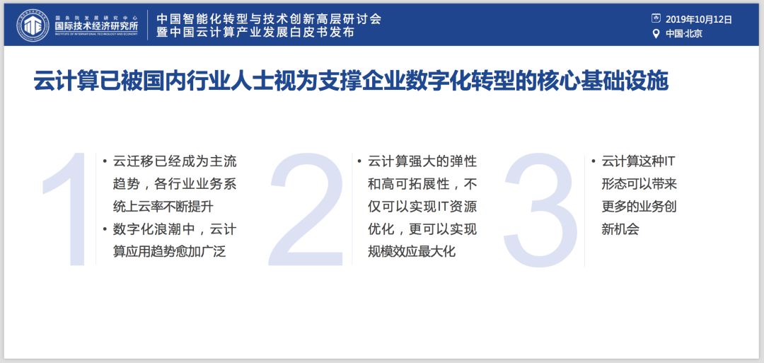 ​权威发布《中国云产业发展白皮书》：芯片是软肋、“自主可控”是重要议题、“5G+云+AI”是重要引擎