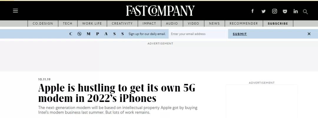 苹果 5G 芯片“难产”