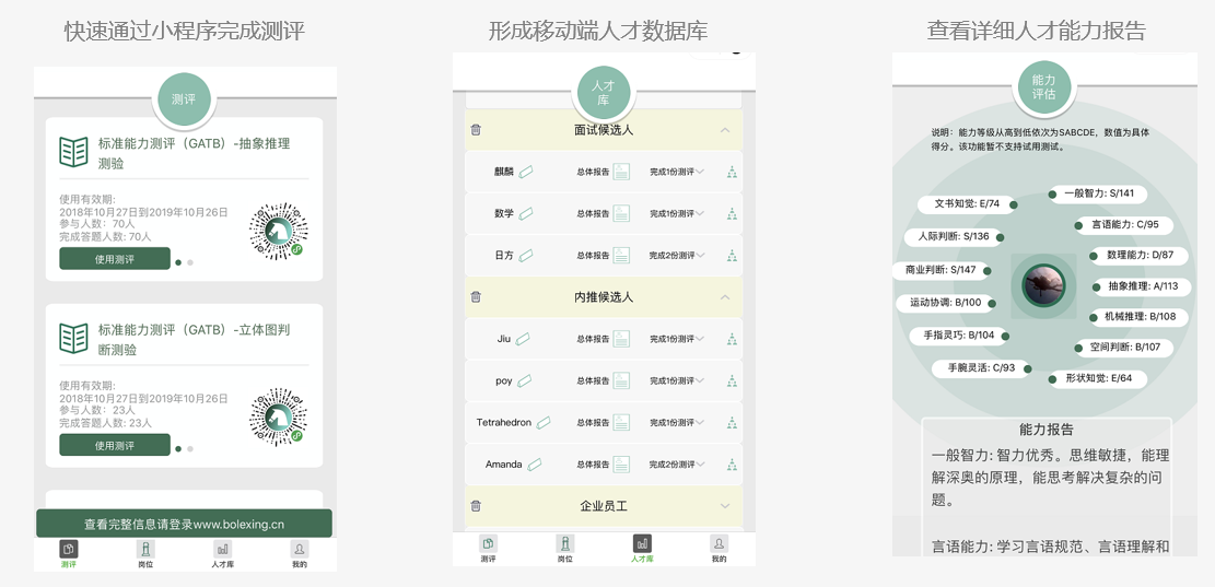 关注基础能力+数据服务为核心，「伯乐星」要从内容与商业模式两方面改变招聘测评