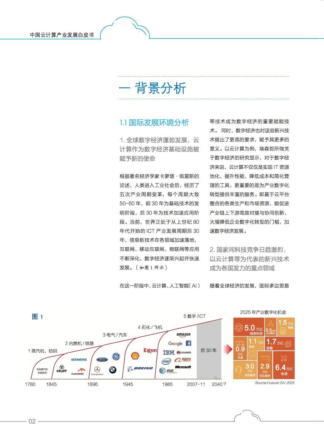 ​权威发布《中国云产业发展白皮书》：芯片是软肋、“自主可控”是重要议题、“5G+云+AI”是重要引擎