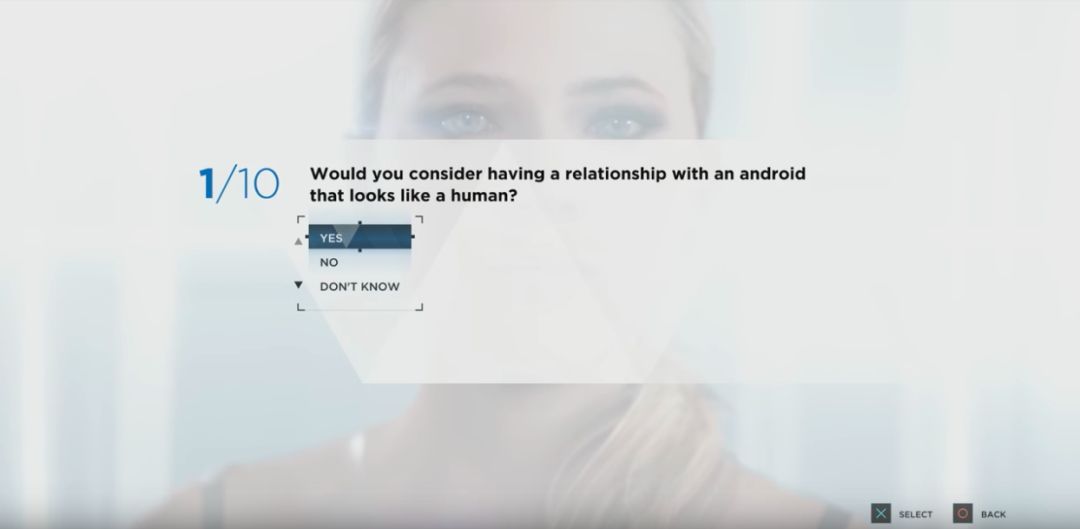你会爱上仿生人吗？80%的玩家答Yes！