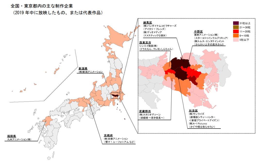 日本动画公司这一年：11家公司倒闭，平均每家公司年收入5400万元