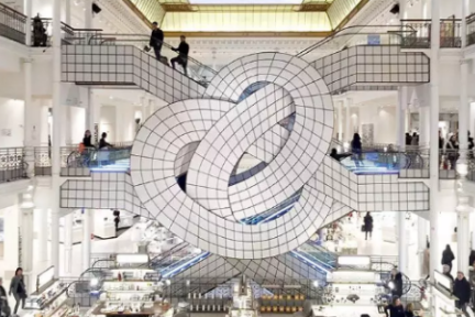 购物中心扶梯的奥秘