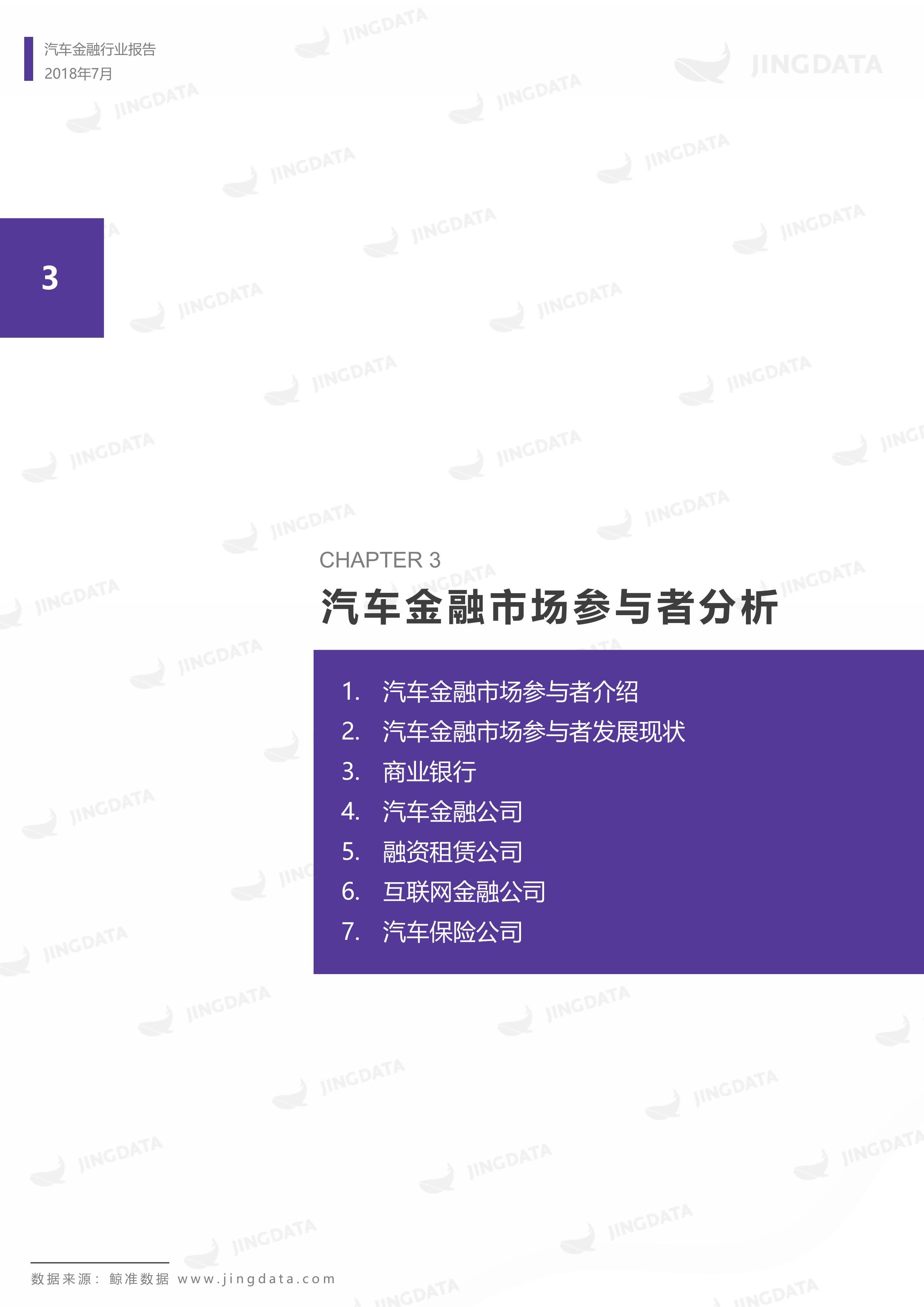 2018年中国汽车金融行业研究报告丨鲸准研究院