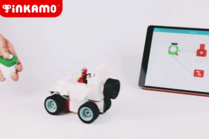 用乐高的方式，来教孩子编程