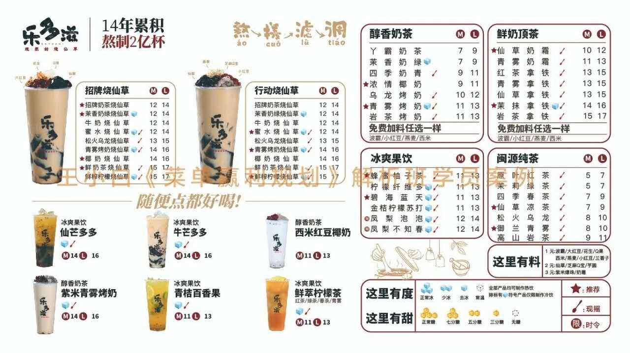 王小白：餐厅赚钱的秘密藏在菜单里