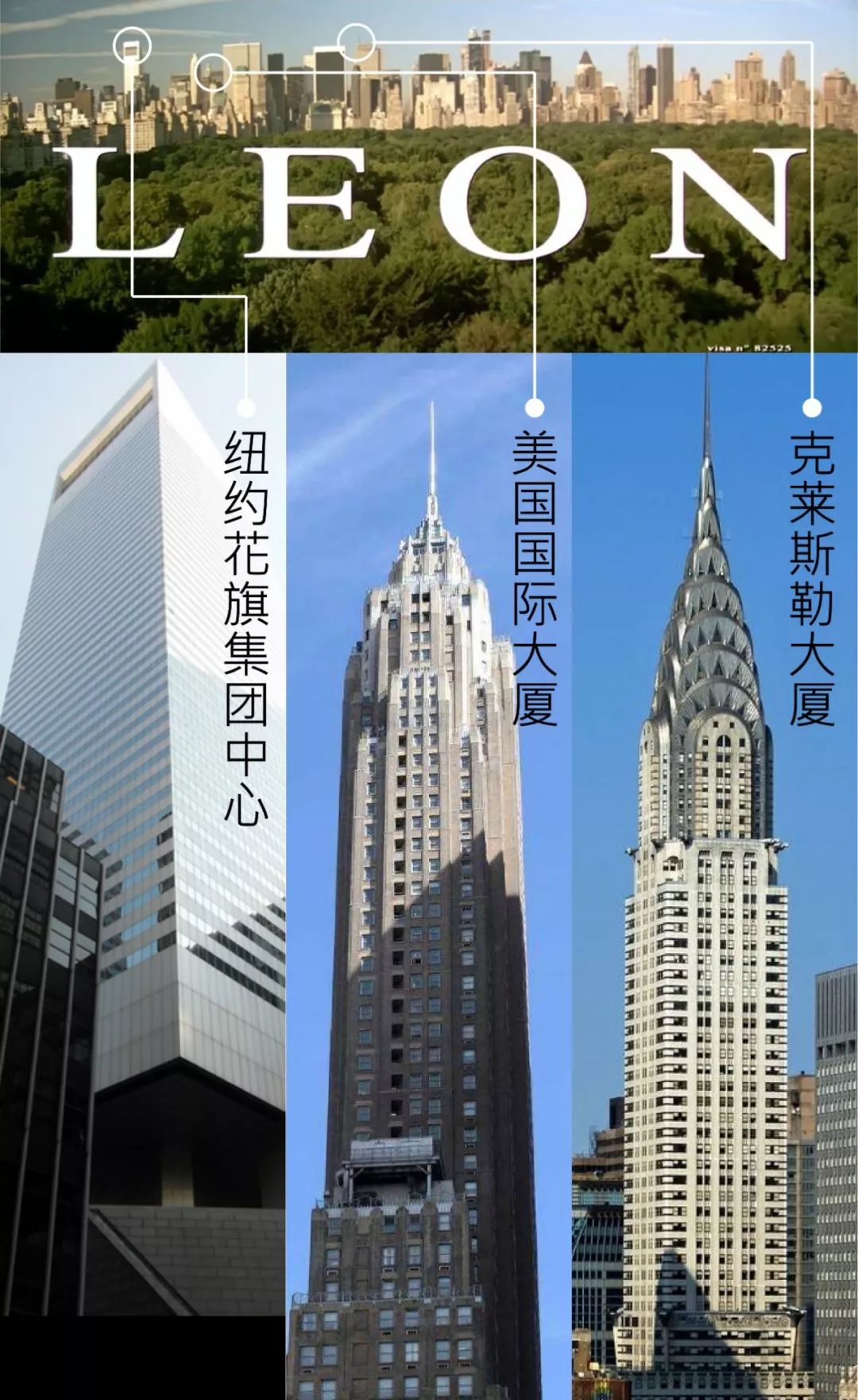 把九十年代前后的高楼都看了一遍,只能确定下面这三栋楼:花旗集团中心