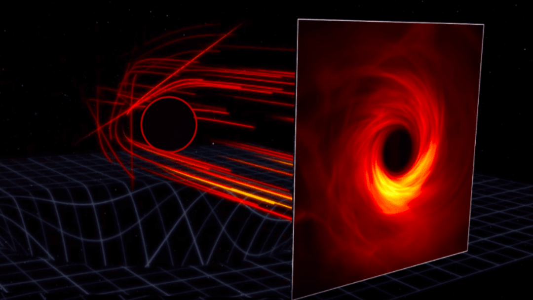 人类又给黑洞拍照黑洞射流清晰图像首次发布验证广义相对论黑洞子环