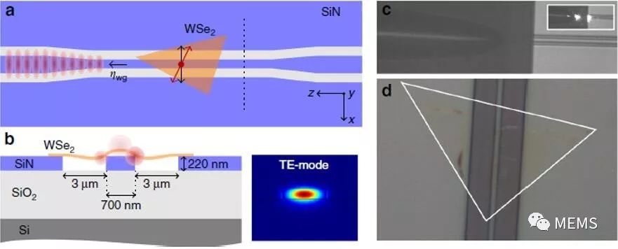 潮科技 | 2D单光子发射器与氮化硅波导耦合，向光子集成电路迈出重要一步