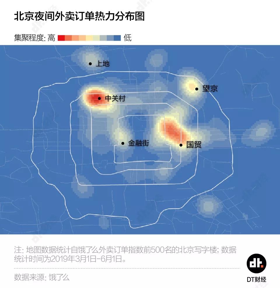 帝都加班外卖图鉴：国贸不值得，西二旗没有姓名