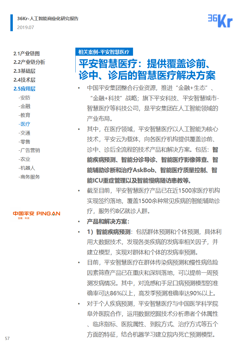 36氪研究 | 人工智能商业化研究报告（2019）