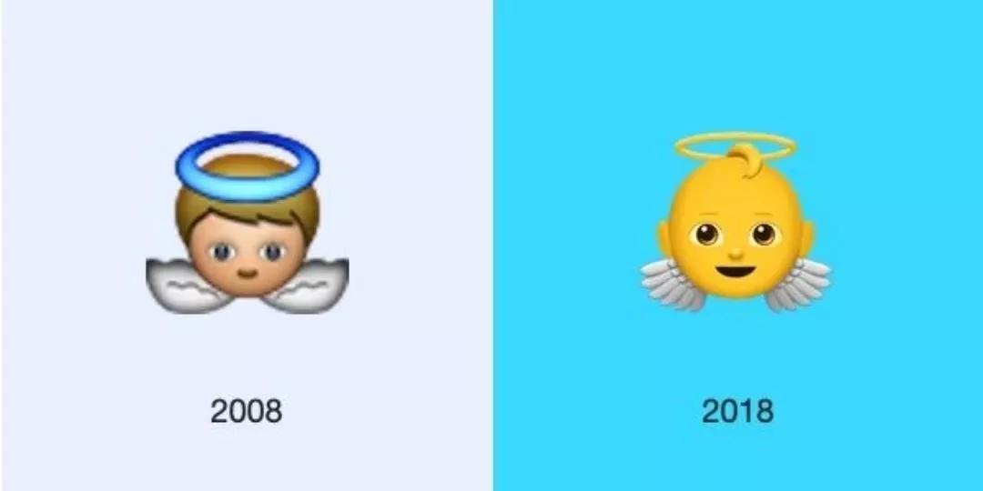 苹果的emoji表情十岁了