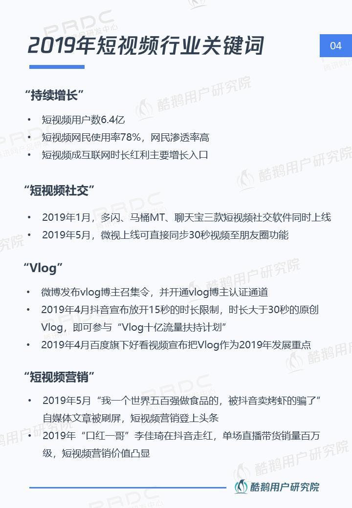短视频社交和Vlog哪个是行业新风口，这份报告给出了答案