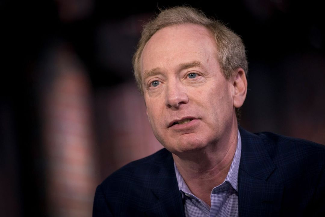 brad smith,微软总裁兼首席法务官.