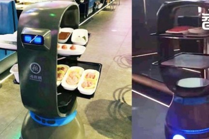 送餐机器人迎来落地潮，亲探北京市场真相，两大玩家斗法