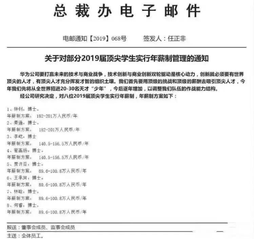 36氪领读 华为百万年薪招应届生背后 真正厉害的企业都会不遗余力抢夺外部人才 36氪企服点评