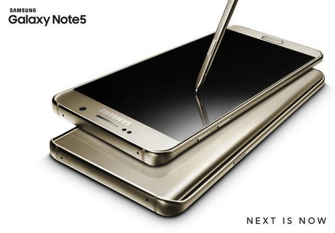 三星发布 Galaxy Note 5
