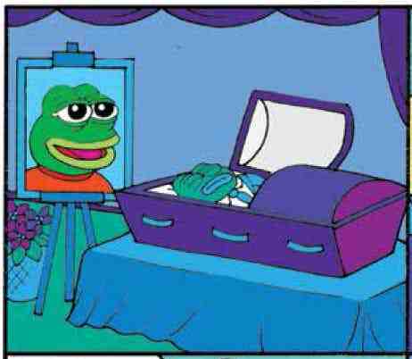 火遍全球的表情包——悲伤的青蛙Pepe，被原作者画死了，享年12岁