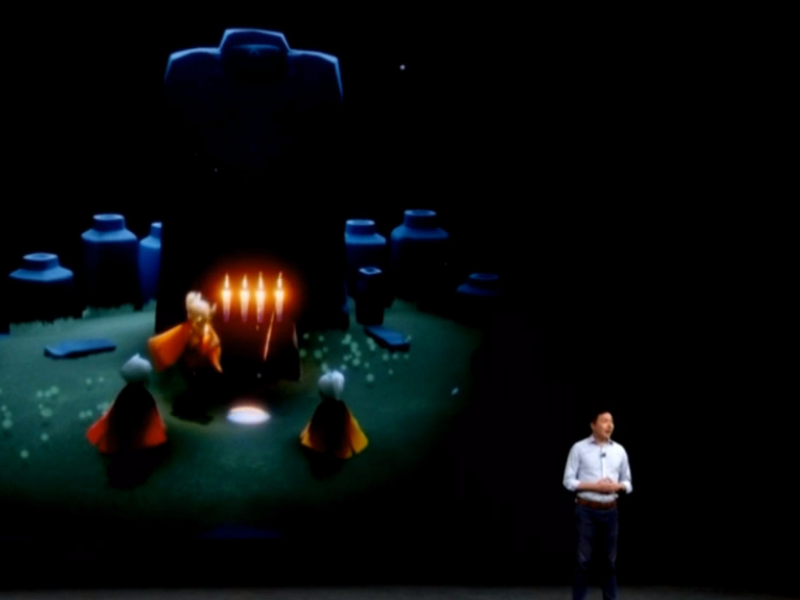 演示Apple TV 4K上的新游戏