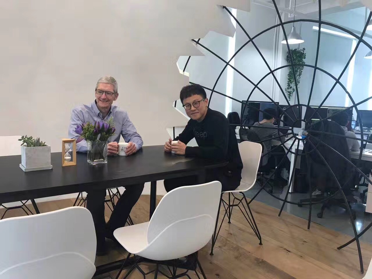 ofo之后，苹果CEO到访keep总部