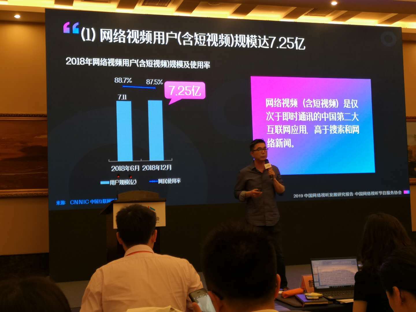 2019《中国网络视听发展研究报告》发布  网络视频成第二大互联网应用