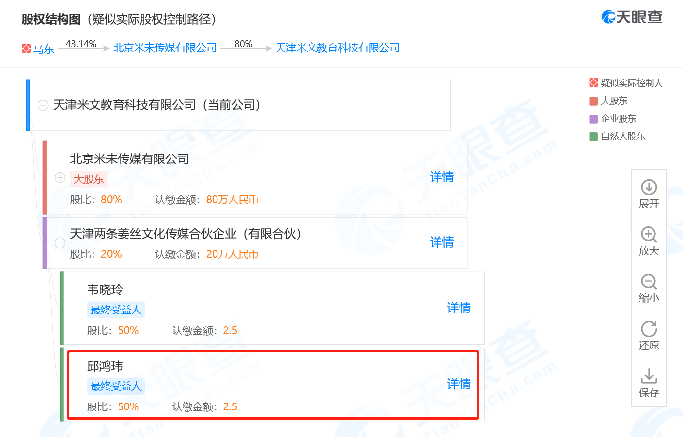 米未传媒成立教育科技新公司