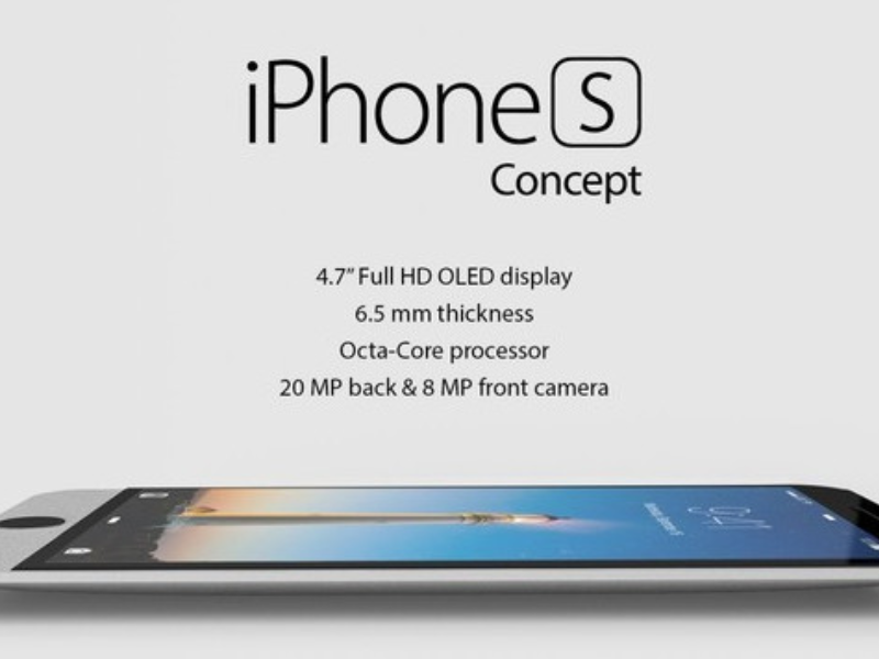 苹果新机iPhone S渲染图曝光：设计类似iMac