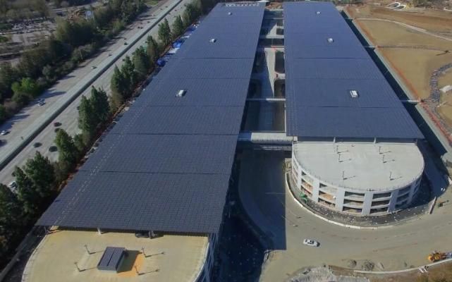 苹果新园区新特色：停车空间超过办公空间