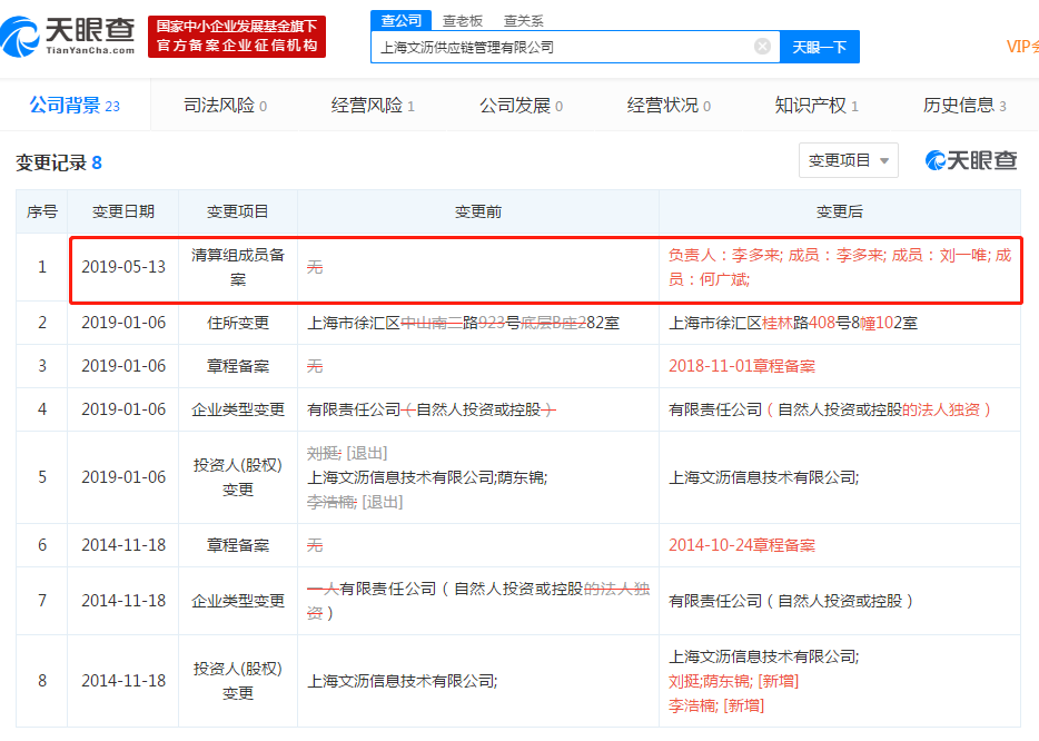 京东数科旗下供应链管理公司开始清算
