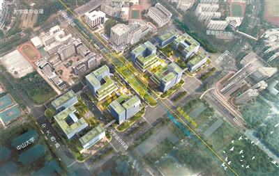 大学城北站周边将建孵化中心