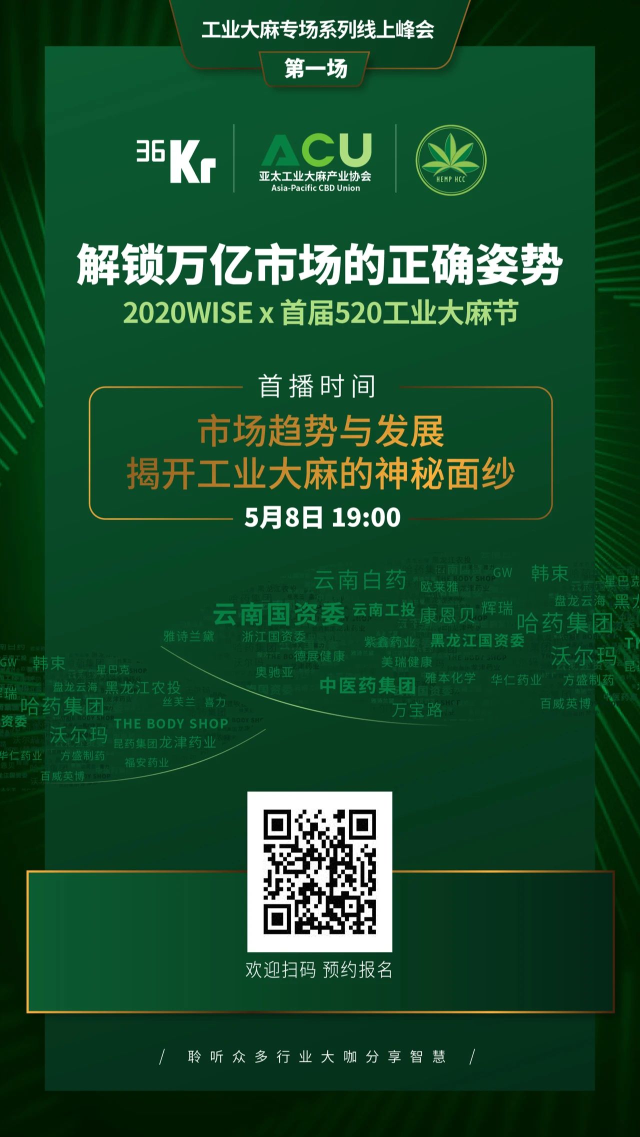 万亿工业大麻市场：刀尖上起舞、资本中新生